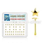 18bxvsar nose bone silver 925 nose