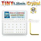 18sp6xc l shape nose studs silver 925 nose