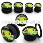 afpddd plugs gauges acrylic body jewelry ear lobe