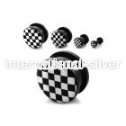 afpk plugs gauges acrylic body jewelry ear lobe