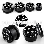 afpmm plugs gauges acrylic body jewelry ear lobe