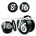 afpoo plugs gauges acrylic body jewelry ear lobe