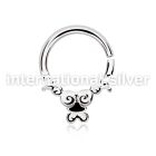 agsepv2 seamless segment rings silver 925 septum