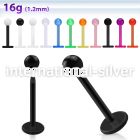 albevb labrets lip rings acrylic body jewelry belly button