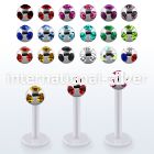 albmjb3 labrets lip rings bioflex ptfe labrets chin