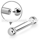 bb4 straight barbells surgical steel 316l tongue