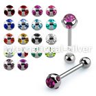 bbc3 straight barbells surgical steel 316l tongue