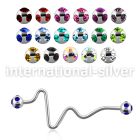 bbcp straight barbells surgical steel 316l 