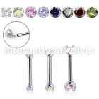 bbe2czin straight barbells surgical steel 316l eyebrow