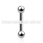 bbeb25 straight barbells surgical steel 316l eyebrow