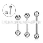 bbebin straight barbells surgical steel 316l eyebrow