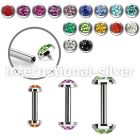 bbefrcin straight barbells surgical steel 316l eyebrow