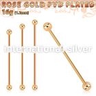 bbeittb straight barbells anodized surgical steel 316l helix