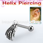 bber70 straight barbells surgical steel 316l tragus