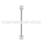 bbindsdi straight barbells surgical steel 316l 