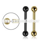 bbt10 straight barbells anodized surgical steel 316l tongue