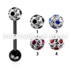 bbtfr6a straight barbells anodized surgical steel 316l tongue