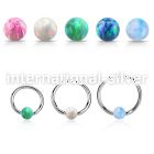 bcr18o4 hoops captive rings surgical steel 316l nose