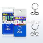 blcp618 fake illusion hoops others belly button