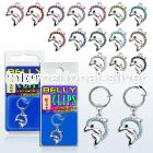 blcp672 fake illusion hoops others belly button