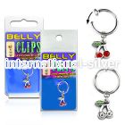 blcpt85 fake illusion hoops others belly button