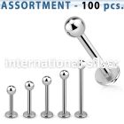 blk03a labrets lip rings surgical steel 316l belly button