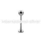 blk03d labrets lip rings surgical steel 316l labrets chin