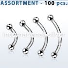 blk18b micro curved barbells surgical steel 316l eyebrow