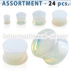 blk272 plugs gauges organic body jewelry ear lobe