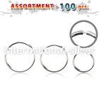 blk435 seamless segment rings silver 925 nose
