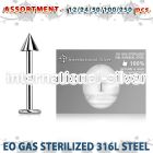 blk471 labrets lip rings surgical steel 316l labrets chin