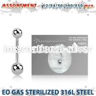 blk473 belly rings surgical steel 316l belly button