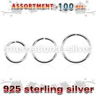 blk516 seamless segment rings silver 925 nose