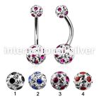 bn2frga belly rings surgical steel 316l belly button