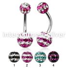 bn2frgd belly rings surgical steel 316l belly button