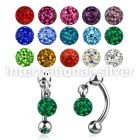 bner7 micro curved barbells surgical steel 316l eyebrow