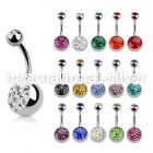 bnmtj15j belly rings surgical steel 316l belly button