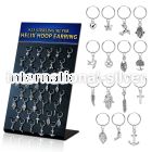 br610 925 silver ear ring ear stud choose  piercing