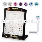 brac24 l shape nose studs bioflex ptfe nose