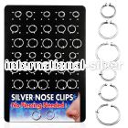 brncm1 fake illusion hoops silver 925 belly button