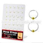 brnhp5 nose hoop silver 925 nose