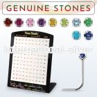 brnspge l shape nose studs silver 925 nose