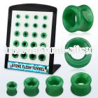 brpg191 tunnels gauges organic body jewelry ear lobe