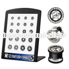 brpg92 tunnels gauges anodized surgical steel 316l ear lobe