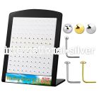 brsmx1 l shape nose studs silver 925 nose