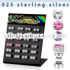 brzmgm fake illusion body jewelry silver 925 belly button