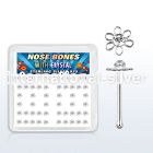 bxfl2c nose bone silver 925 nose