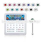 bxfl2m nose bone silver 925 nose