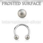 cbefo3 horseshoes surgical steel 316l eyebrow