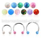 cbeop3ss surgical steel circular barbells ear othersear lobe eyebrow helix nose piercing